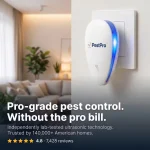 PestPro™ Ultrasonic Pest Repeller - Banish 14+ pests